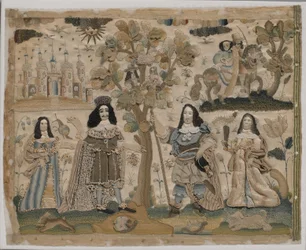 Die Wiederherstellung von König Karl II.